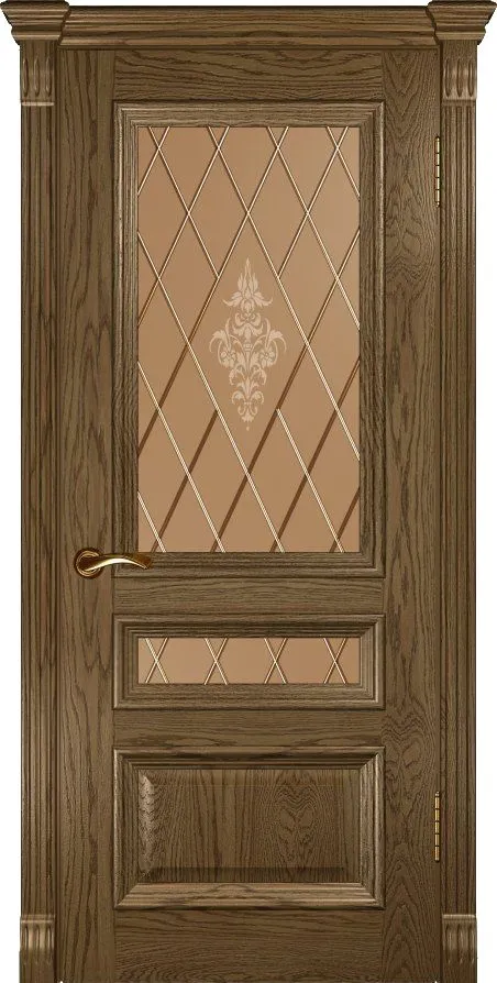 Фото Межкомнатная дверь Фараон-2 (ДО Светлый мореный дуб)